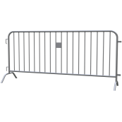 Crowd barrier type U